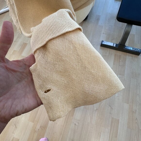 Louis Vuitton Cashmere pullover sweater with button on Accent Vintage (ish) XL - Picture 11 of 14